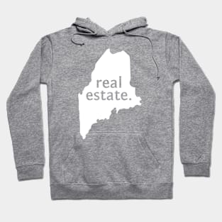 Maine State Real Estate T-Shirt Hoodie